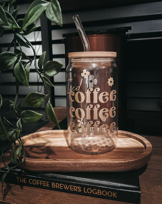 Iced Coffee Coffee Coffee Glass Can